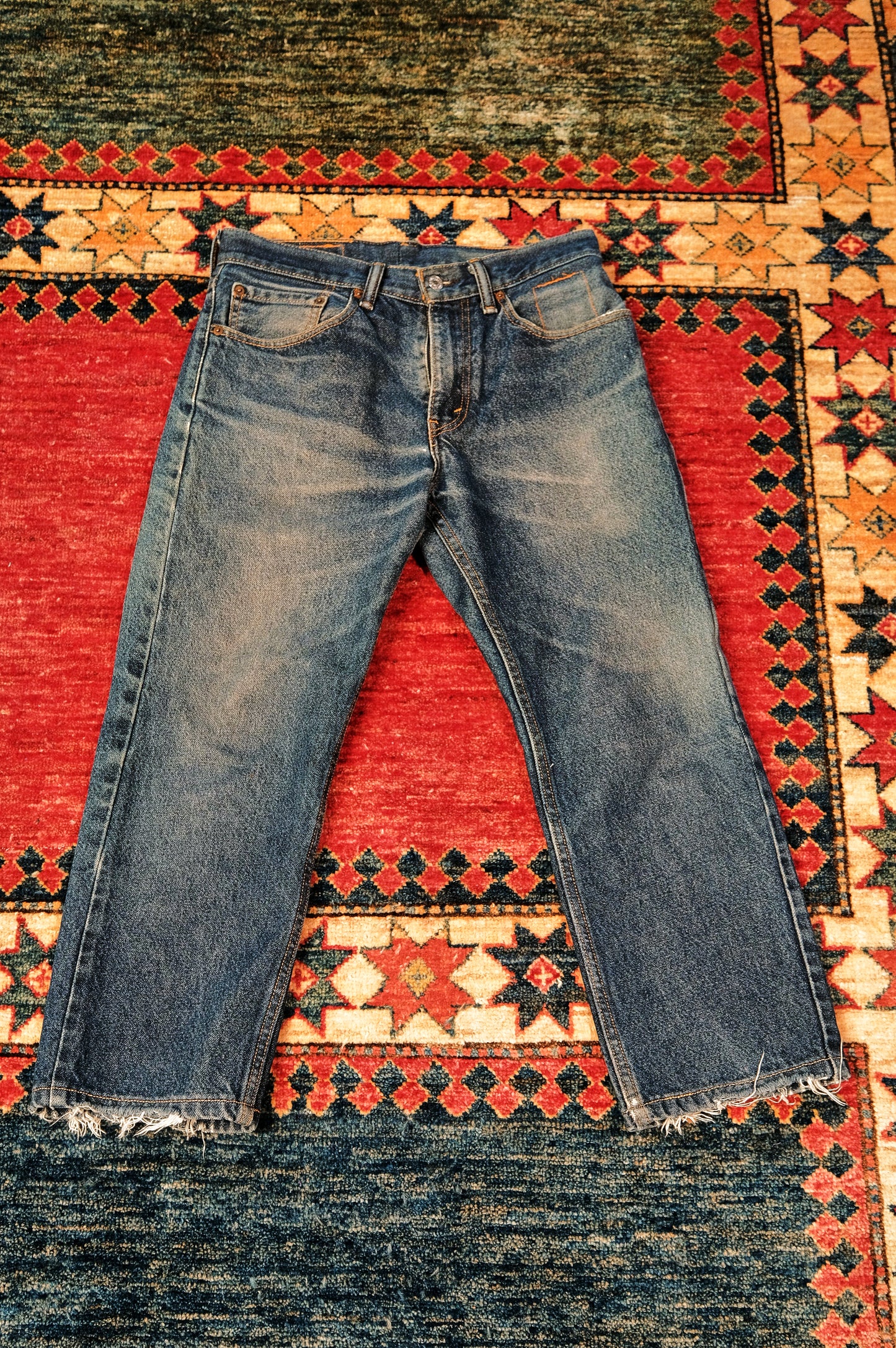 Reworked Levi's 505-Indigo