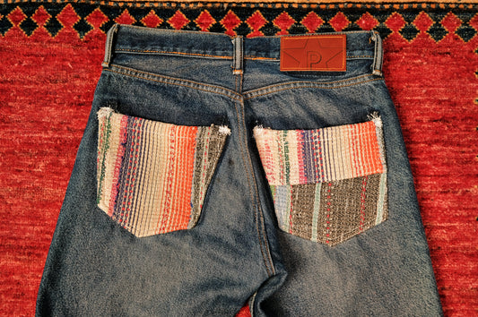 Reworked Levi's 505-Indigo