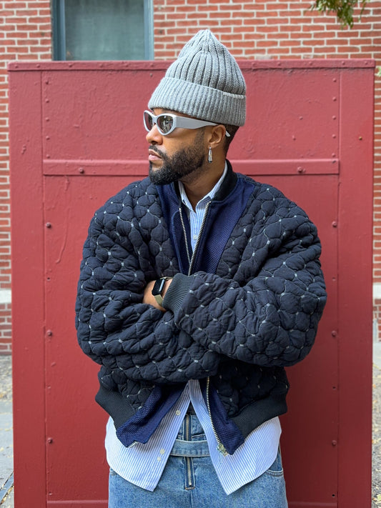 Sashiko Bomber Jacket