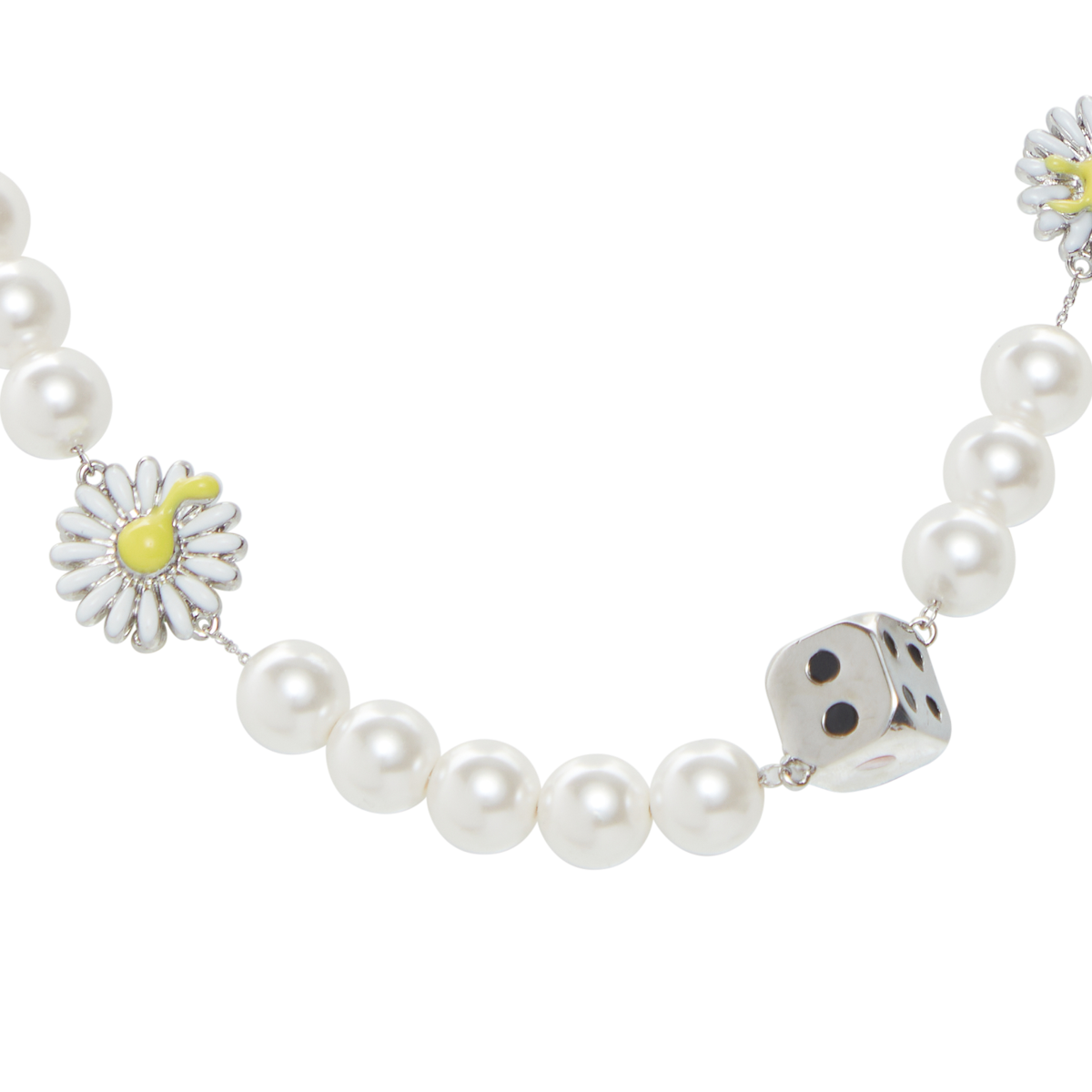 Daisy Die Necklace