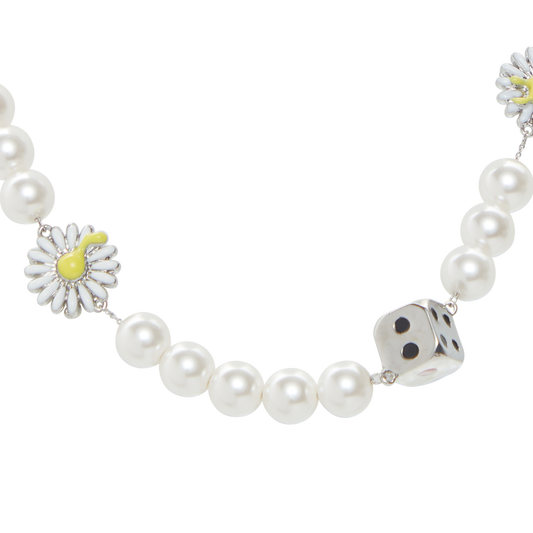 Daisy Die Necklace