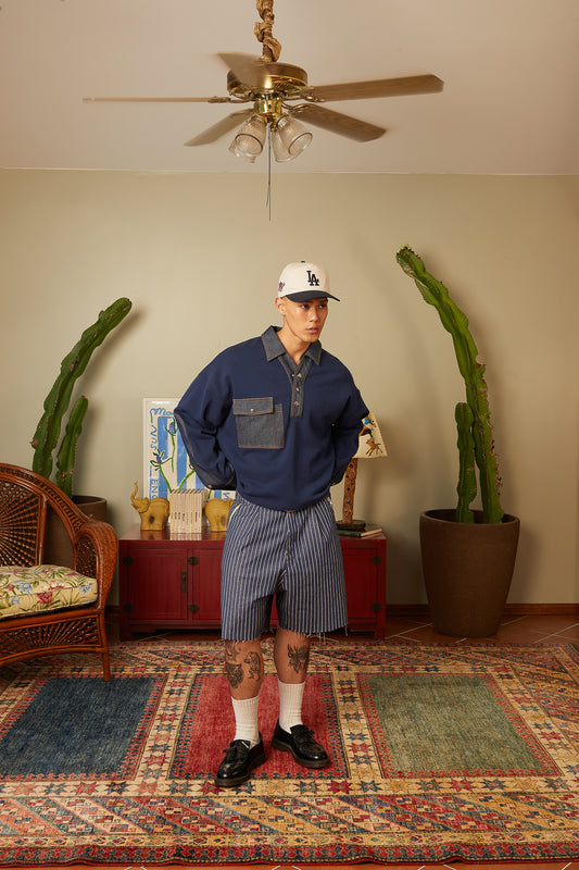 Sundance Denim Pullover