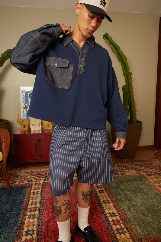 Sundance Denim Pullover