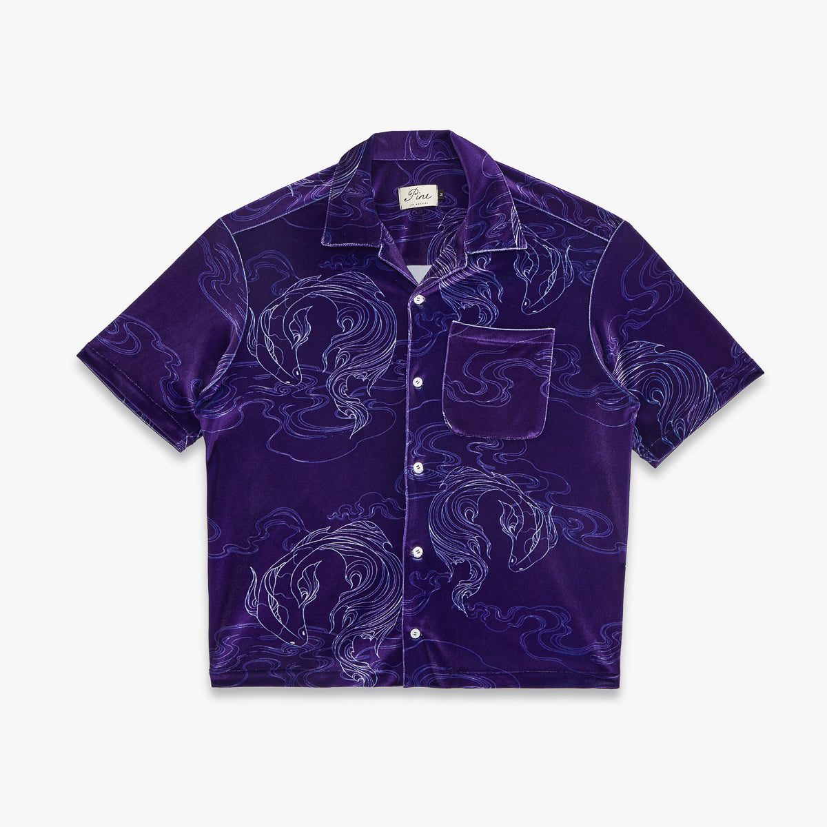 Aloha Shirt-Koi Fish