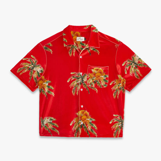 Aloha Shirt-Burning Palm